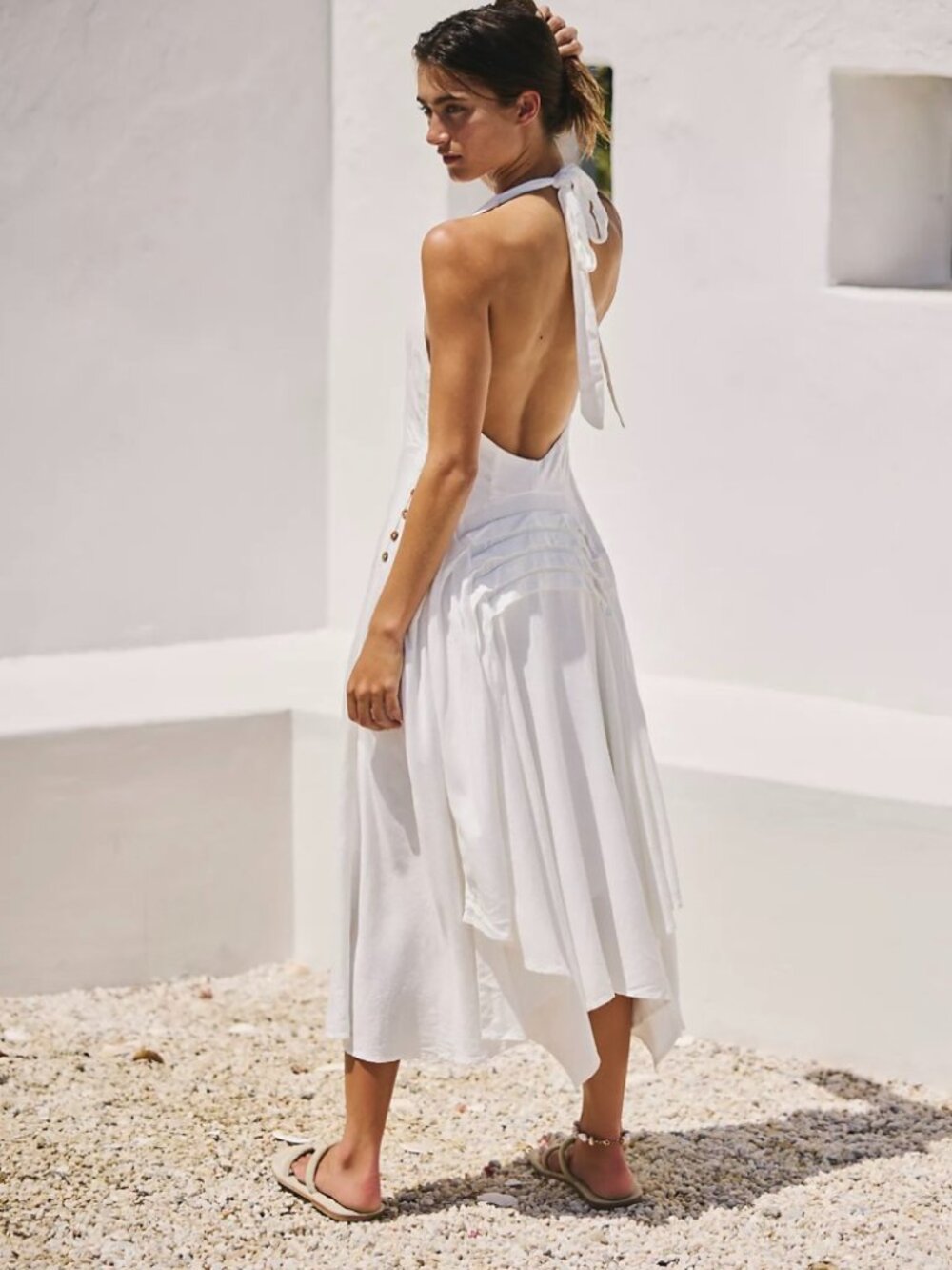 Free People All In Love Midi Dress – Ivory – Small – NWOT